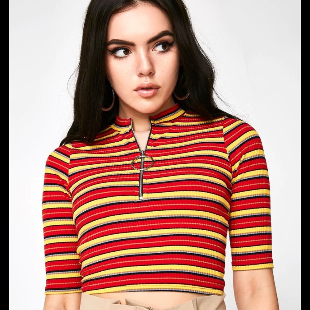 Nobody Compares Stripe Top by DK